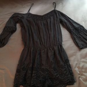 Charcoal romper
